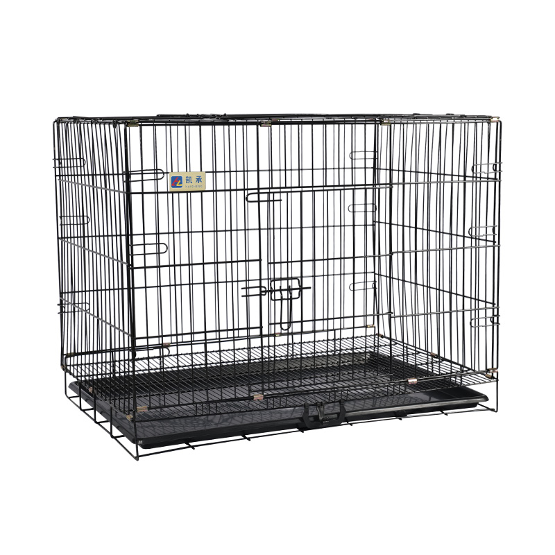 Jaula para perros plegable de metal para cachorros