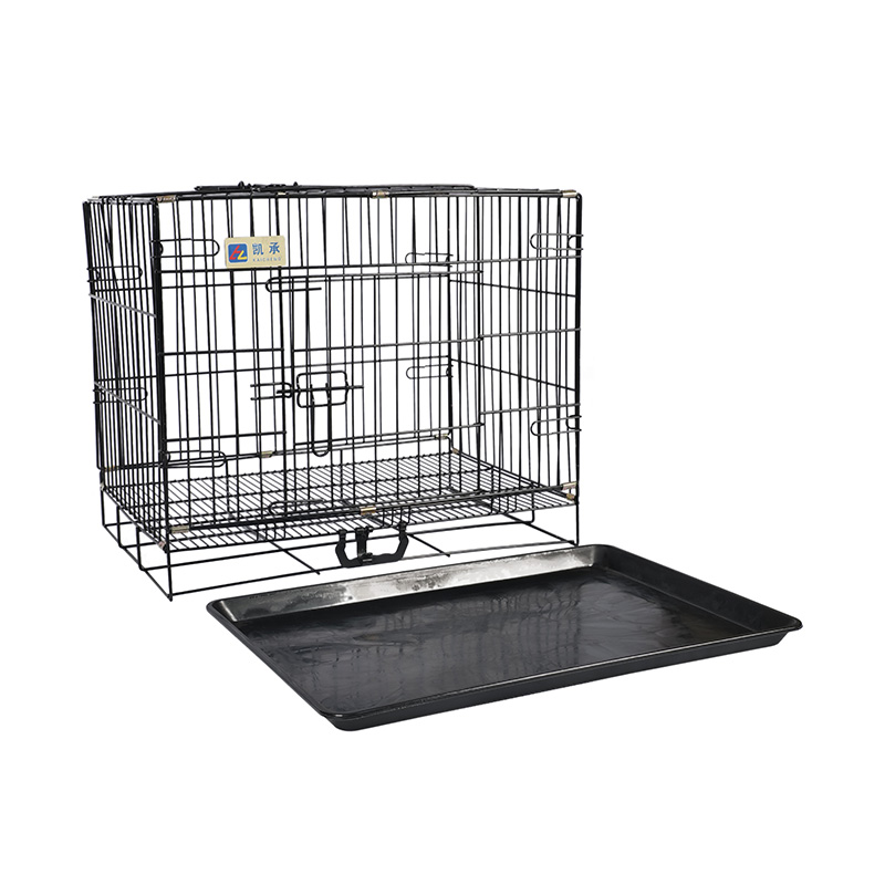 Jaula para perros plegable de metal para cachorros
