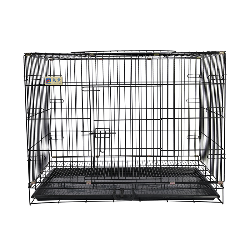 Jaula para perros plegable de metal para cachorros