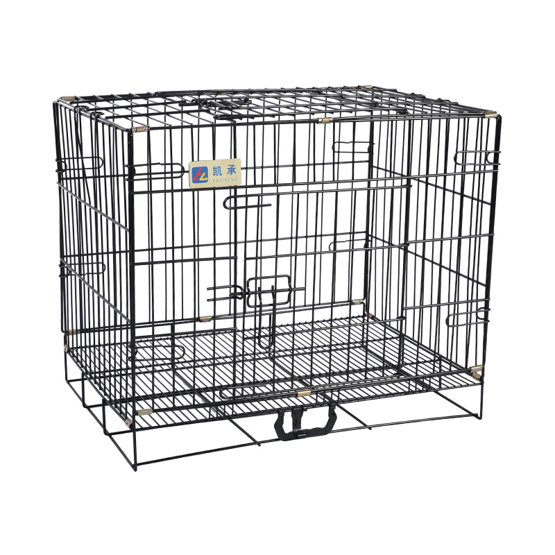 Jaula para perros plegable de metal para cachorros