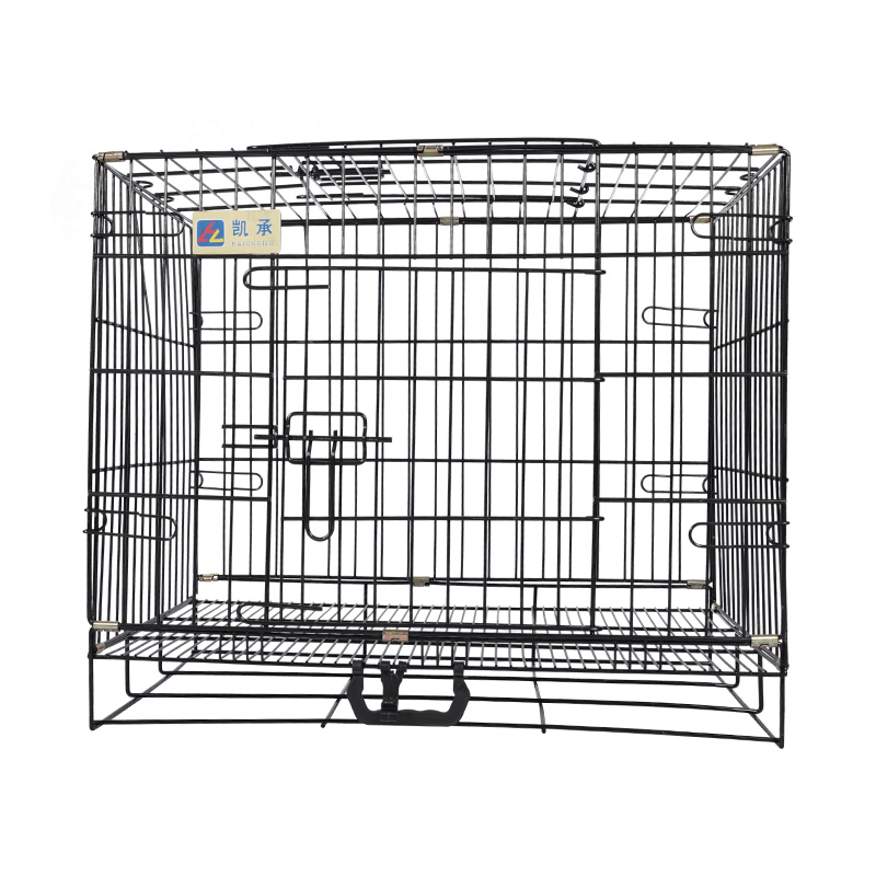 Jaula para perros plegable de metal para cachorros