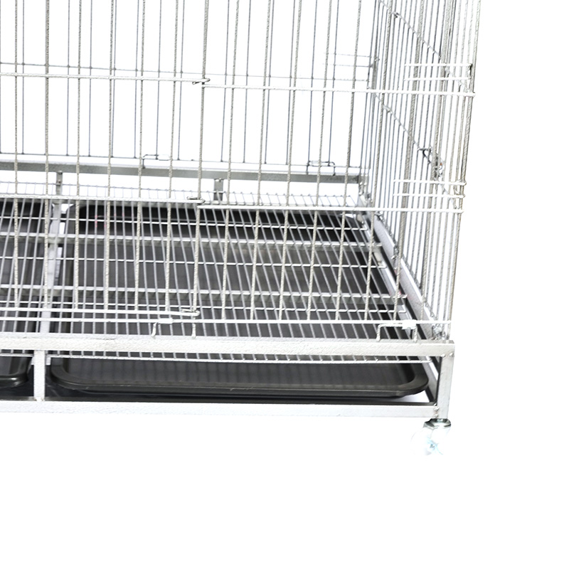 Jaula para perros plegable de alambre de metal para perros grandes