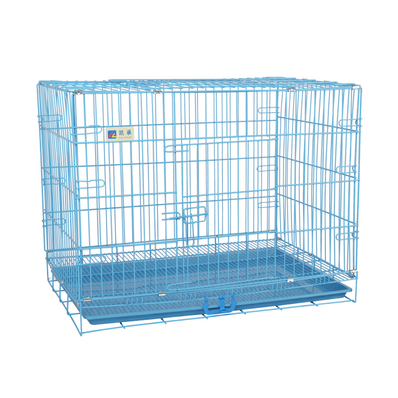 Jaula para perros plegable de metal para cachorros