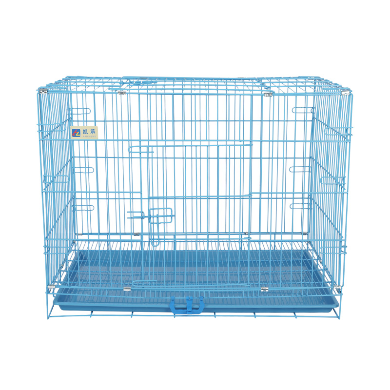 Jaula para perros plegable de metal para cachorros