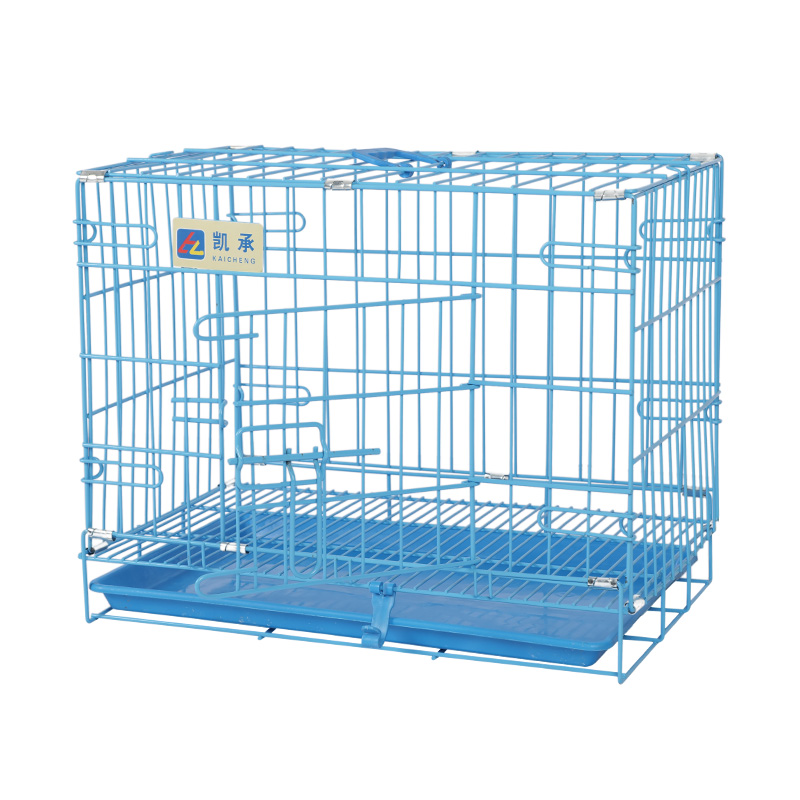 Jaula para perros plegable de metal para cachorros