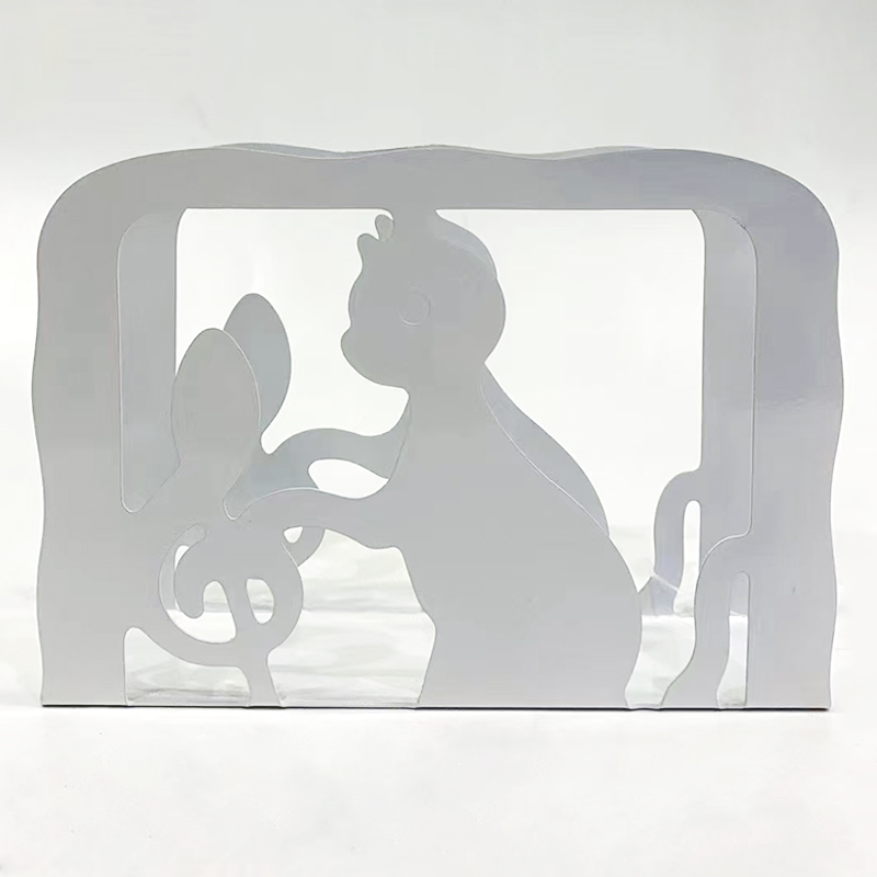 Adornos huecos y creativos para soporte de libros