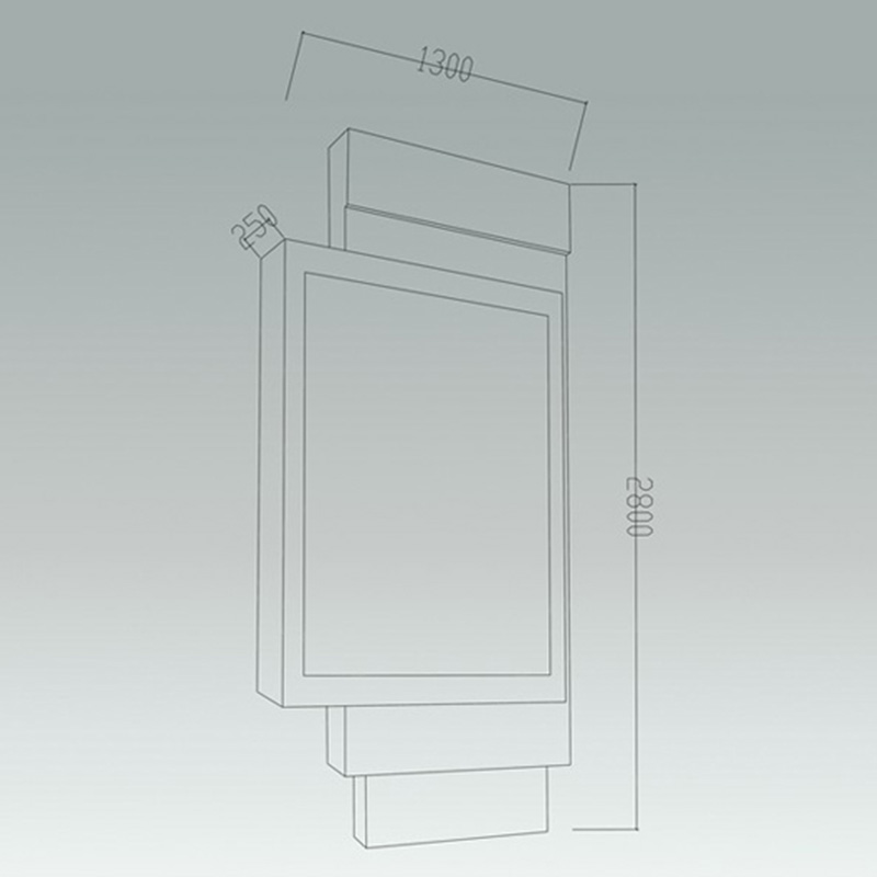 AH-2819 2820 Marquesina de autobús de alta durabilidad