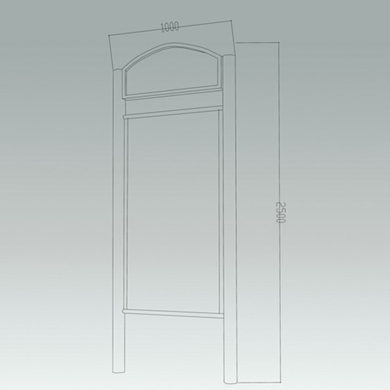 AH-2819 2820 Marquesina de autobús de alta durabilidad