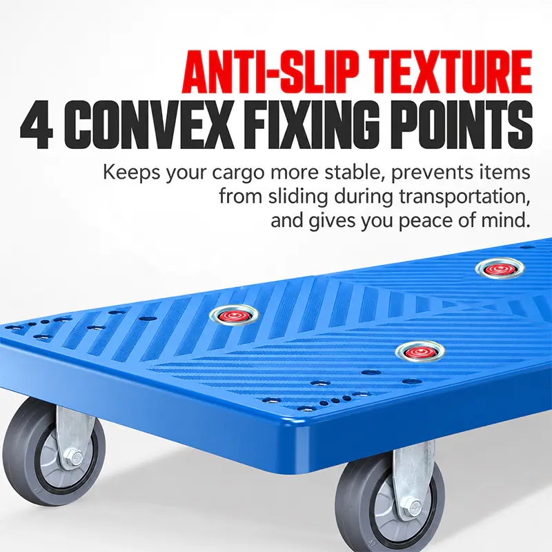 Carro de plataforma plegable compacto
